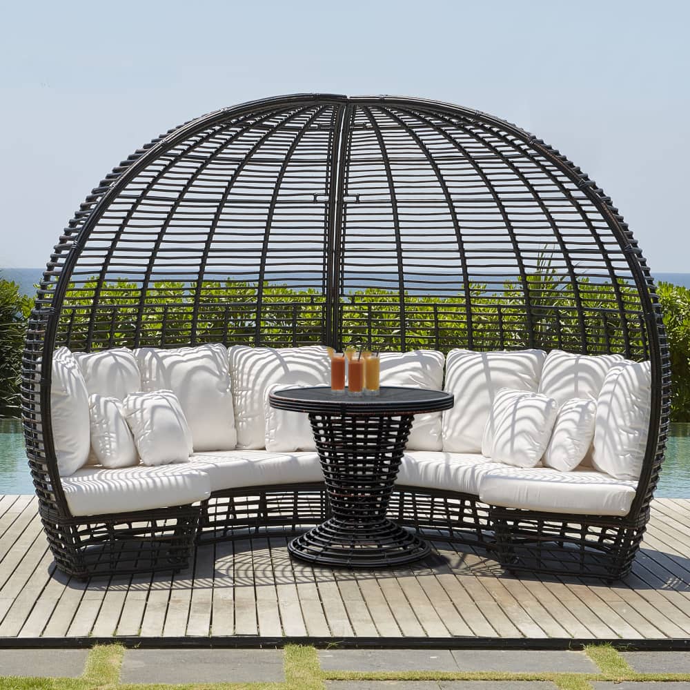 Sofa Outdoor Daybed With Canopy
